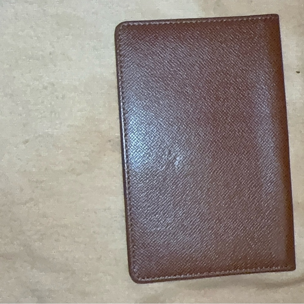 LOUIS VUITTON business card holder card ID case Wallet Passport Free Shipping